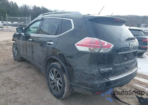 2015 Nissan Rogue z USA, uszkodzony, nr VIN 5N1AT2MV6FC838923